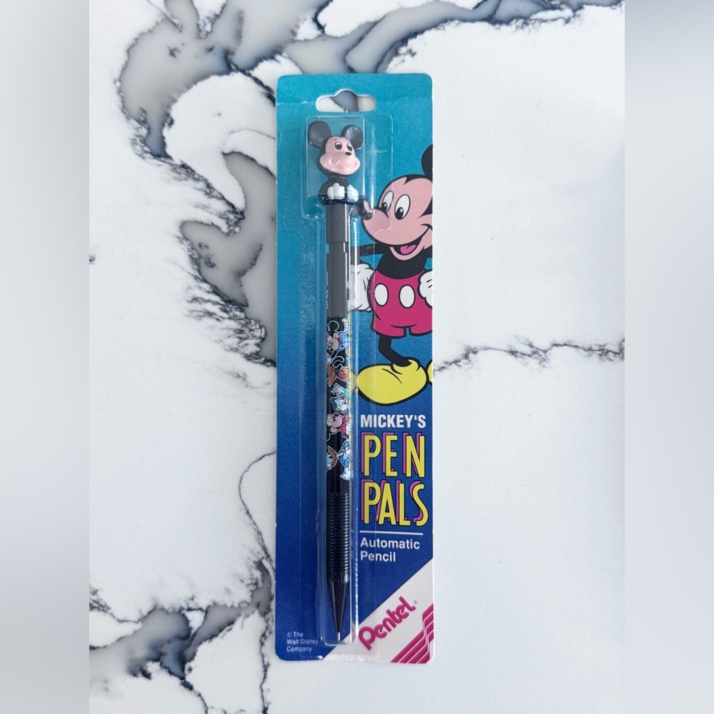 NEW! Pentel Vintage Collectible Disney "Mickey's Pen Pals" Automatic Pencil